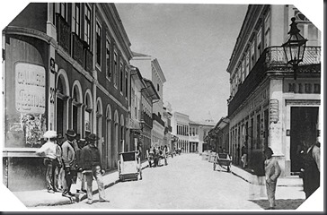 Milit&atilde;o Augusto de Azevedo - Rua da Quitanda - 1887