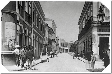 Militão Augusto de Azevedo - Rua da Quitanda - 1887